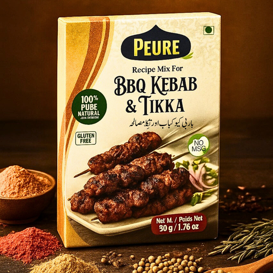 BBQ Kabab & Tikka Masala by AABA MALL - 50gm | Export Quality | 100% Natural Ingredients | Gluten Free