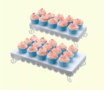 2 Tier Pastry Stand Set