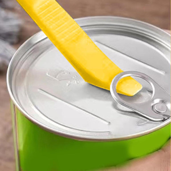 Flexible silicone spatula scraping inside jar