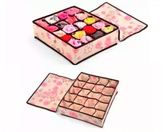 20 Pockets Undergarments Storage-Panty Bra Socks Organizer - AABA MALL