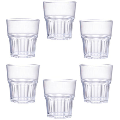 (Pack of 12) - 220ML Vintage Design Water Glass