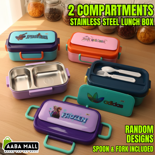 stainless steel lunch box, metal tiffin, leak-proof lunch box, lunch box for kids, lunch box for office, bento box, food storage container, BPA-free lunch box, dishwasher safe lunch box