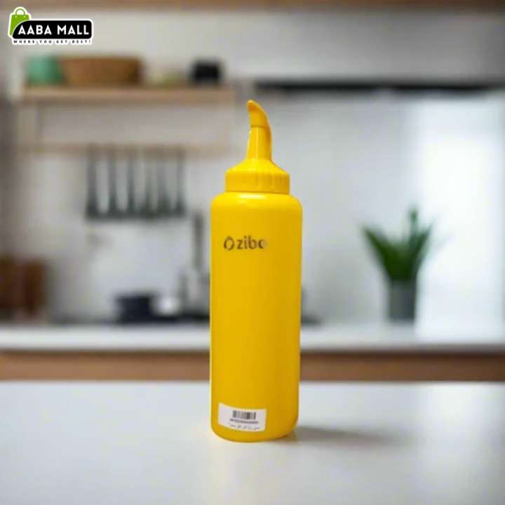 2 Pcs ketchup and oil squeezer bottle set plastic sauce dispenser bottles for ketchup, cooking oil, mayonnaise, chili sauce, dressing and condiments