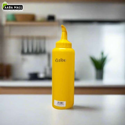2 Pcs ketchup and oil squeezer bottle set plastic sauce dispenser bottles for ketchup, cooking oil, mayonnaise, chili sauce, dressing and condiments