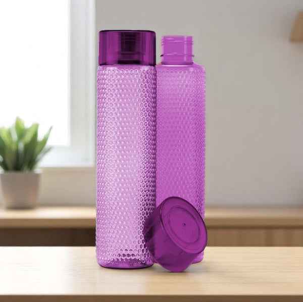 TENTA 1.1 Liter Leakproof Refrigerator Water Bottle | BPA-Free PET Plastic 1100ML Fridge Bottle – Bundle Offer