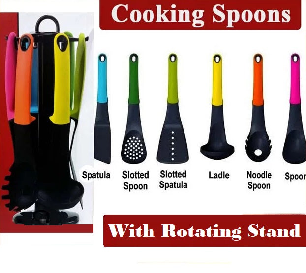 6-Piece Non-Stick Kitchen Utensil Set - AABA MALL