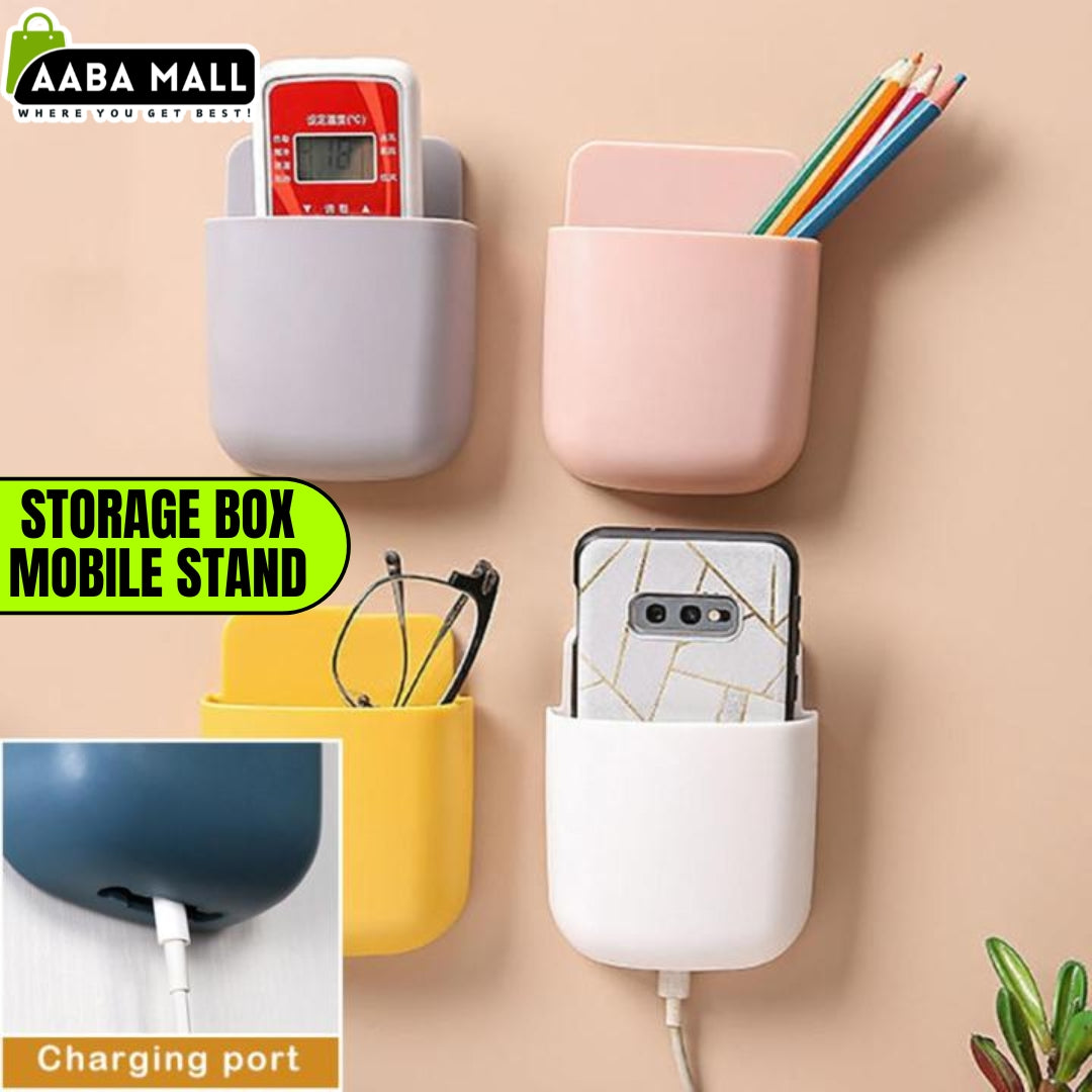 Multipurpose Storage box - Mobile holder Remote stand