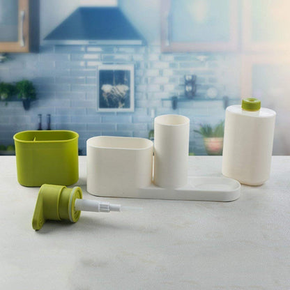 3 in 1 kitchen sink soap dispenser stand