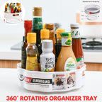 Multi-Function 360ø Rotating Turntable Organizer - AABA MALL