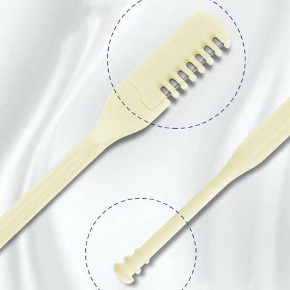 360 degree rotating nose hair cutter close-up view