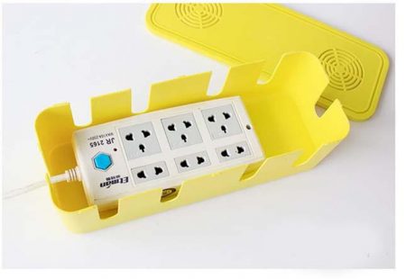 Power Strip Storage Box Power Plug Socket Cable/Wire/Cord Organizer Organizer - AABA MALL