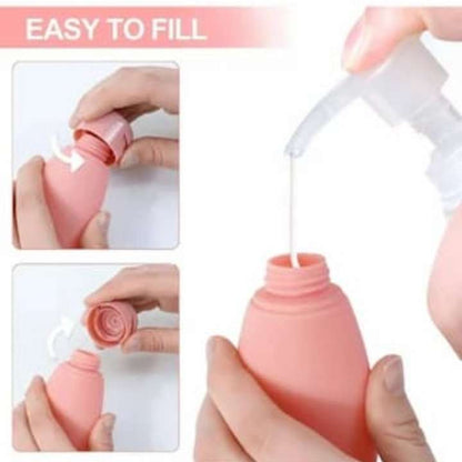 3pcs Travel Bottles Set – Portable Liquid Storage Containers for Toiletries, Shampoo, Lotion & Cosmetics