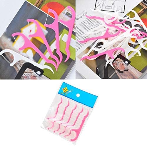 40 piece dental floss sticks set shown as a compact portable oral-care product for home and travel