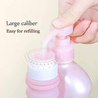 Refillable Silicone Travel Bottle Leakproof - Retractable Squeezable FoldABLE Bottle - AABA MALL
