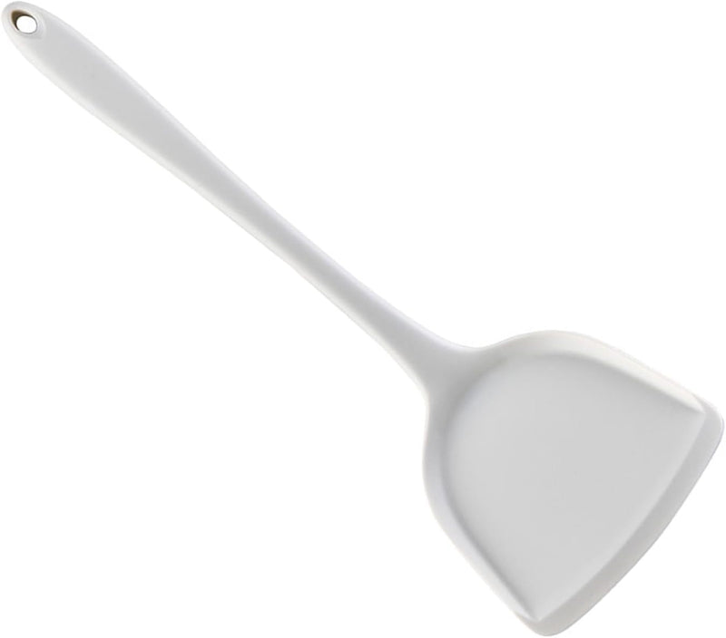 Food Grade Non-stick Silicone Heat Resistant Turnur Spoon With Long Handle Durable Cooking Utensil Easy to Use Kitchen Tool - AABA MALL