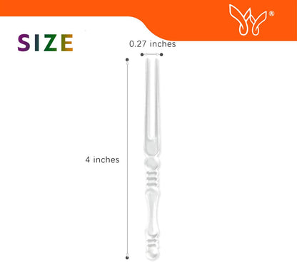Pack of 48 Plastic Fruit & Cocktail Forks – Reusable Bistro Tasting Forks for Appetizers, Desserts & Party Snacks