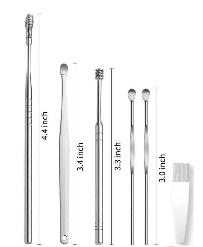 Ear Wax Removal Tool Set 6-in-1 - AABA MALL