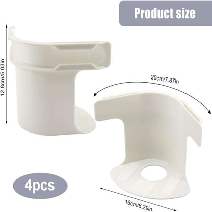 4 PCs adjustable bedsheet corner tightener clips with elastic mattress straps for wrinkle-free bed sheet holding