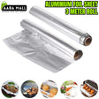 Aluminum Foil Sheet Roll Baking Barbecue Grill Aluminium Paper 3 METERS