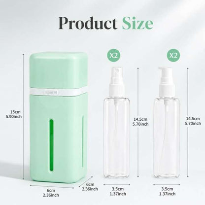 4 Pack 50ml refillable travel bottles set leak-proof toiletry containers for shampoo conditioner lotion cream travel accessories