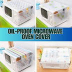 Anti-dust Waterproof Oil-proof Microwave Oven Cover With 4 Pockets Organzier - AABA MALL