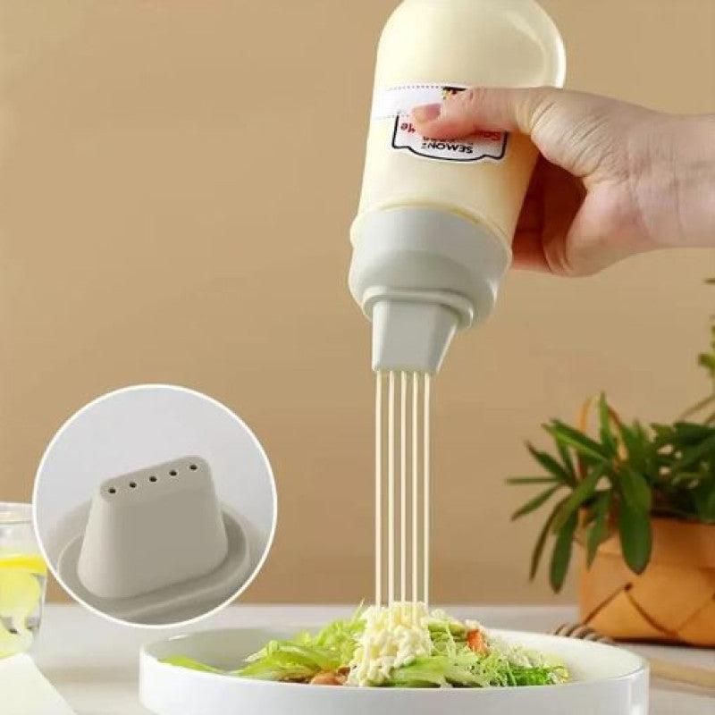 sauce dispenser bottle for BBQ syrup and salad dressings