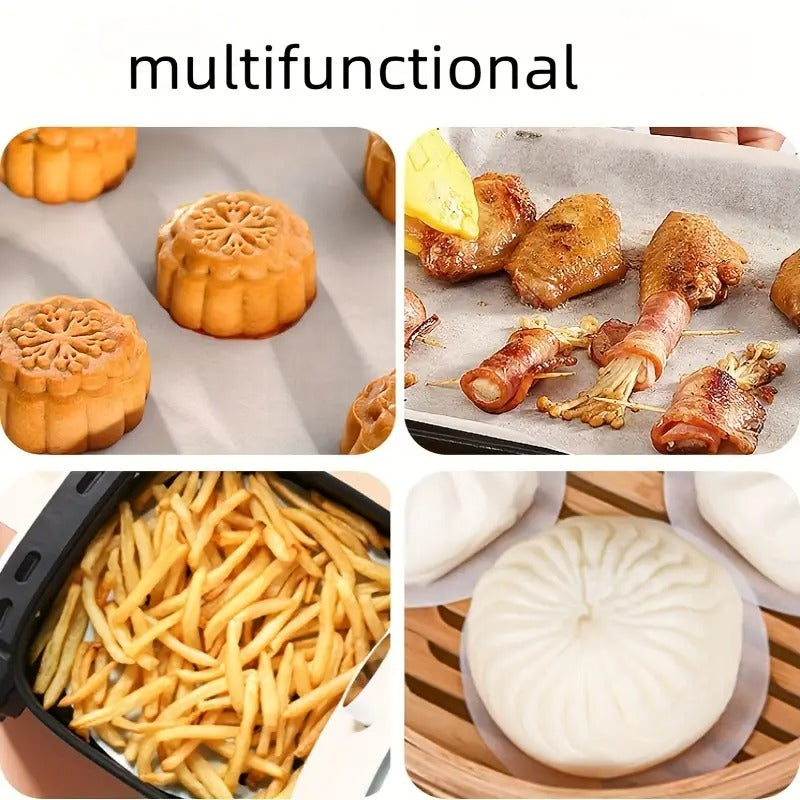 5-meter roll of non-stick white parchment baking paper