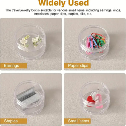 Elegant vanity storage box for necklaces and earrings