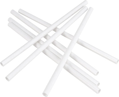 8 Pcs – High-Quality Reusable Plastic Straws for Tumblers – Durable, BPA-Free Drinking Straws for Smoothies, Juices, Iced Coffee & Water Bottles