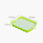 6-Grid Silicone Sausage Maker Mold with Lid ? DIY Hot Dog, Ham & Cake Mould for Kitchen Use ? Non-Stick Baking & Cooking Tool for Homemade Sausages - AABA MALL
