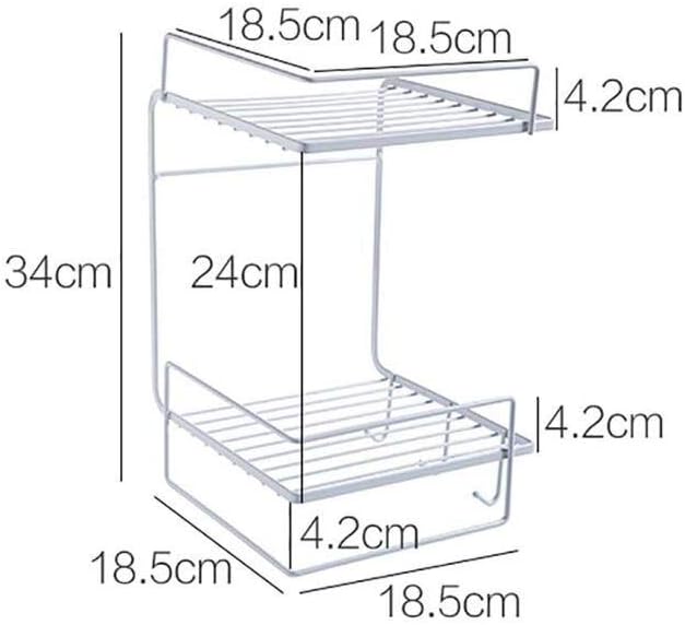 corner shelf, wall mounted storage rack, bathroom shelf, kitchen organizer, adhesive wall rack, no drill shelf, waterproof storage rack, bathroom accessories, space saving shelf