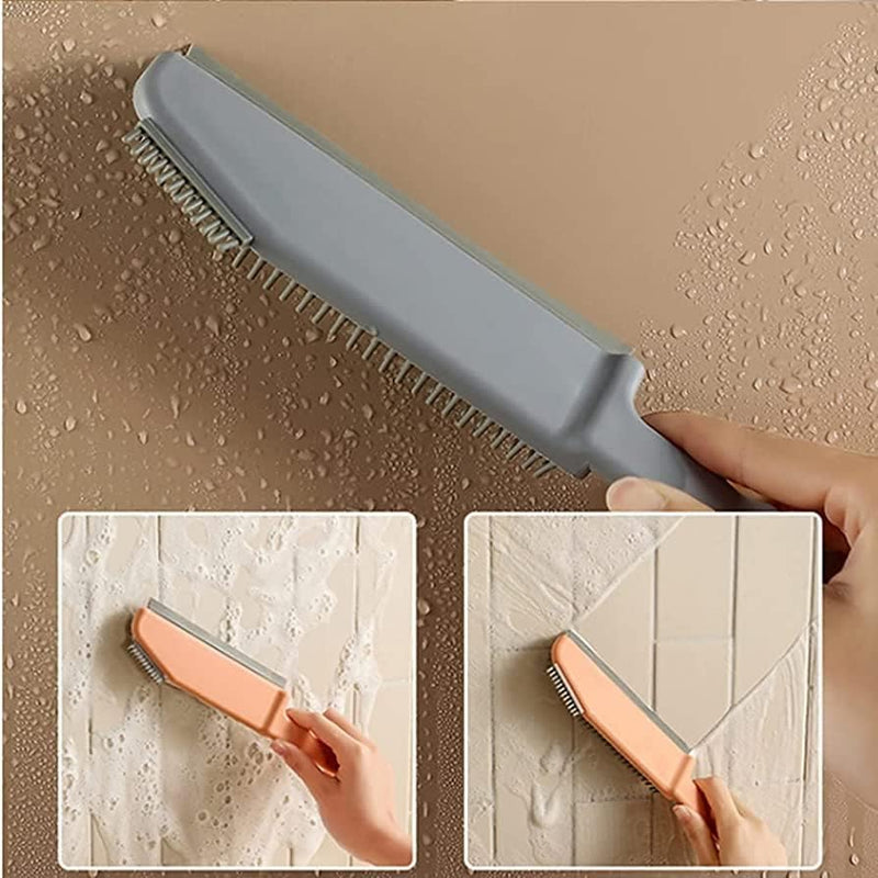 3-in-1 Silicone Gap Cleaning Brush | Multi-Functional Door, Window & Floor Crevice Cleaner - AABA MALL