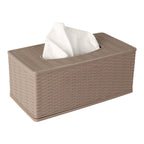 Tissue Box Storage Container | Removable Cover for Easy Refilling - AABA MALL