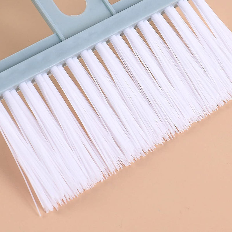 Mini Dustpan and Brush Set | Hand Broom Cleaning Tool for Table, Desk, Car Kitchen & Animal Waste Dusting - AABA MALL