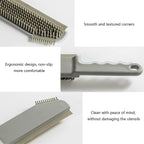3-in-1 Silicone Gap Cleaning Brush | Multi-Functional Door, Window & Floor Crevice Cleaner - AABA MALL