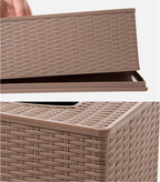 Tissue Box Storage Container | Removable Cover for Easy Refilling - AABA MALL