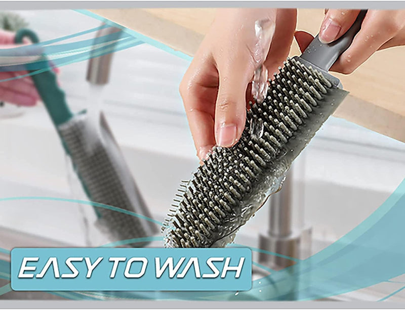3-in-1 Silicone Gap Cleaning Brush | Multi-Functional Door, Window & Floor Crevice Cleaner - AABA MALL