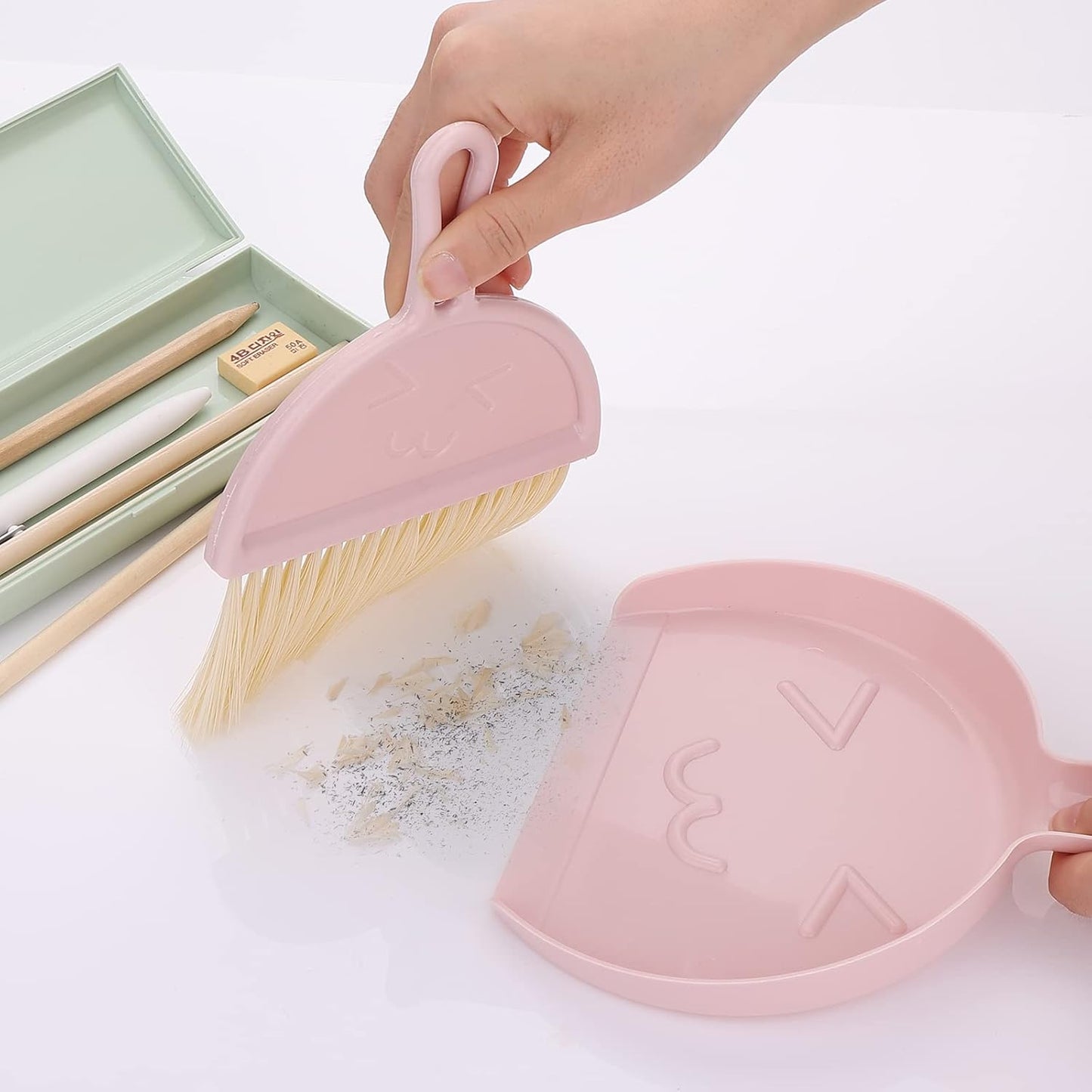Multi-Purpose Dustpan and Brush Broom Set