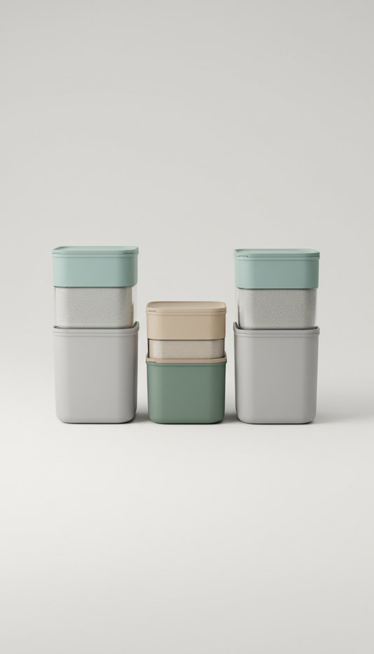 Modular Dry Food Canister Set