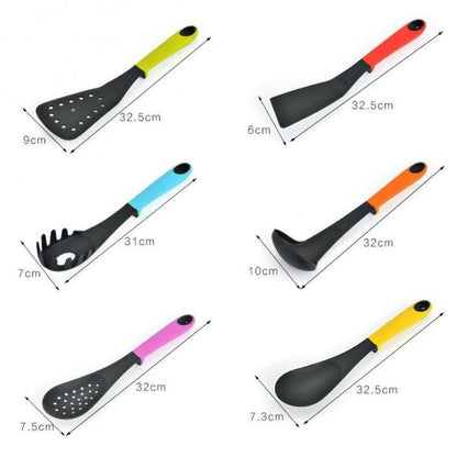 6‑Piece Non‑Stick Kitchen Utensil Set | Heat‑Resistant Cooking Tools for Everyday Use