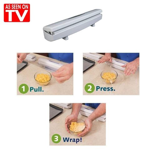 Food Wrap Cutter Dispenser - AABA MALL