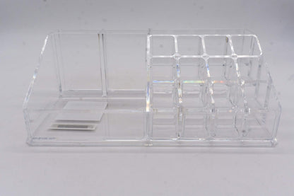 Acrylic Lipstick Organizer – Compact Makeup Storage Holder for Lipsticks & Cosmetics - AABA MALL