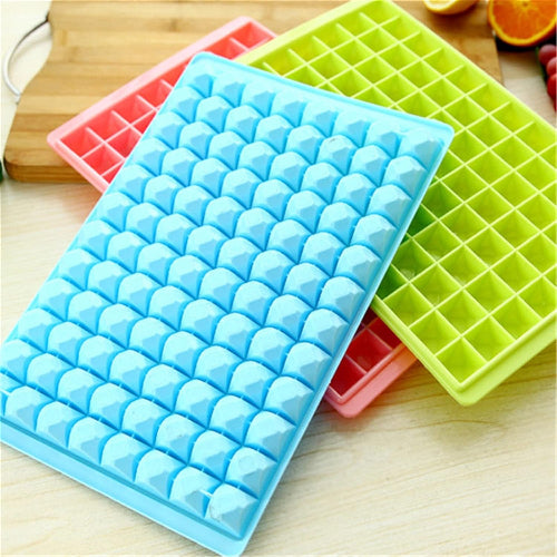 96-Grid Ice Cube Tray ? DIY Ice Cube Maker Mold | PP Plastic Ice Maker for Kitchen, Bar, Party Drinks | Ice Cube Freezer Mold