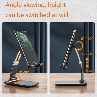 Foldable Desk Holder with Angle & Height Adjustment