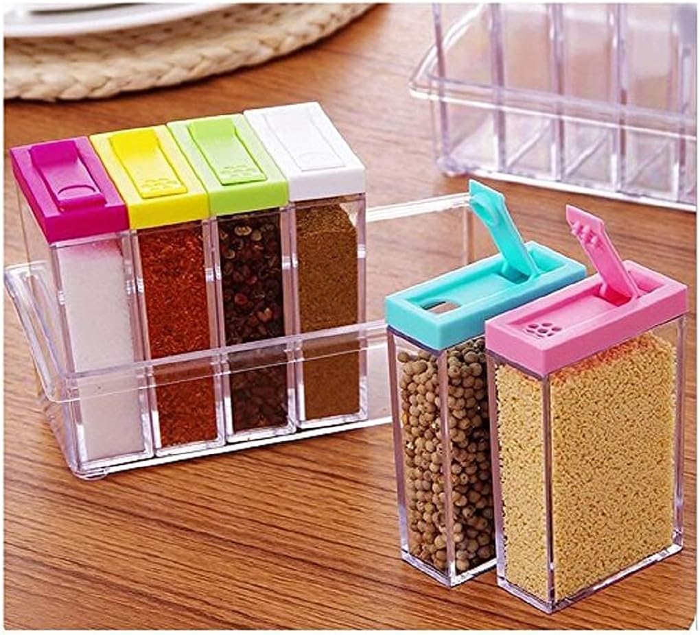 Spice/Salt Shaker Jars Seasoning Box - 6 Pcs Set