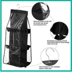 6-Pocket Reversible Hanging Organizer | Closet Hanging Tote with Dual-Sided Storage for Garments, Pants, Accessories & More - AABA MALL