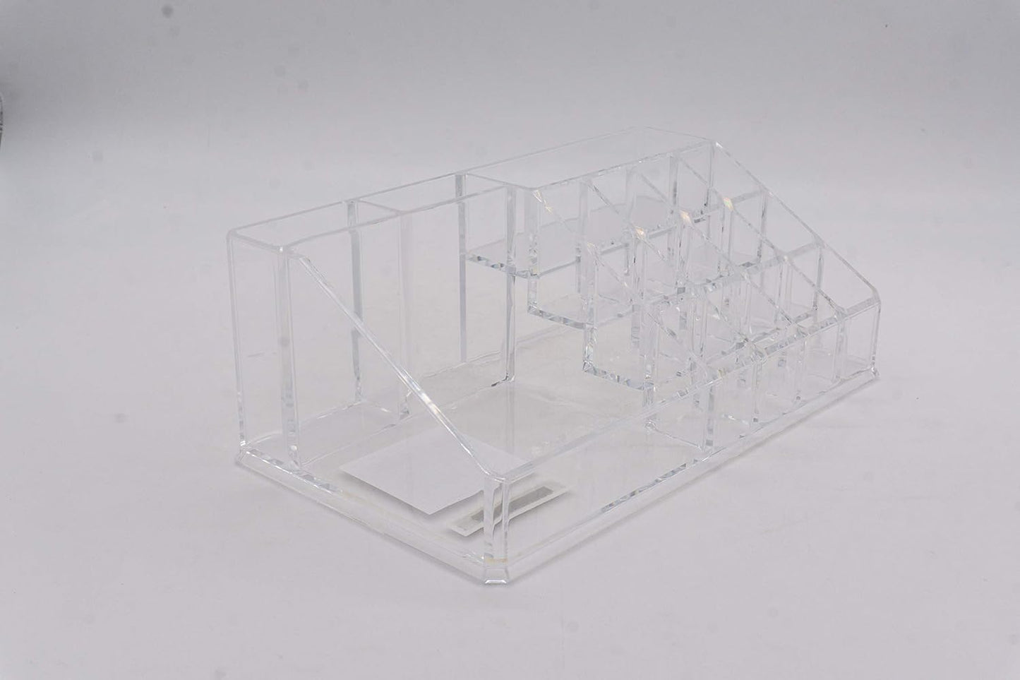 Acrylic Lipstick Organizer – Compact Makeup Storage Holder for Lipsticks & Cosmetics - AABA MALL