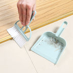 Mini Dustpan and Brush Set | Hand Broom Cleaning Tool for Table, Desk, Car Kitchen & Animal Waste Dusting - AABA MALL