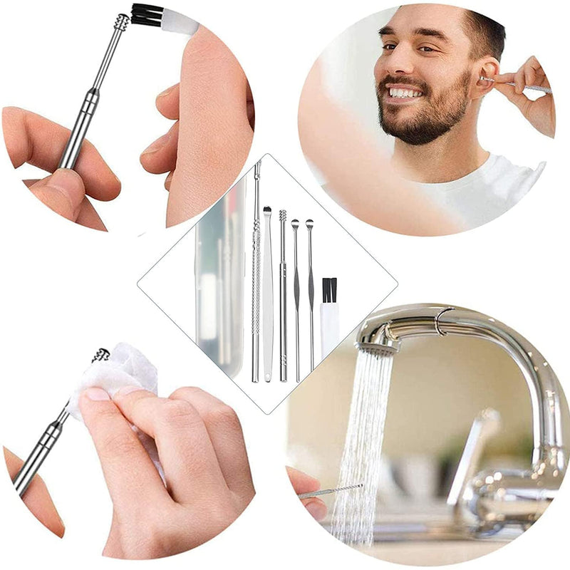 Ear Wax Removal Tool Set 6-in-1 - AABA MALL