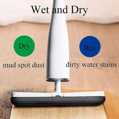 Easy Squeeze Butterfly Mop | Hands-Free Flat Floor Mop | Self-Washing Mop for Quick & Effortless Cleaning – Ideal for Home, Kitchen & Office